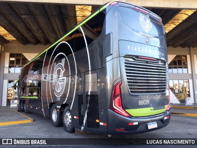 Viação Garcia 88039 na cidade de Lages, Santa Catarina, Brasil, por LUCAS NASCIMENTO. Número da foto: #13288529.