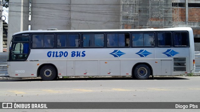 Gildo Bus 11003 na cidade de Serrinha, Bahia, Brasil, por Diogo Pbs. Número da foto: #13288430.