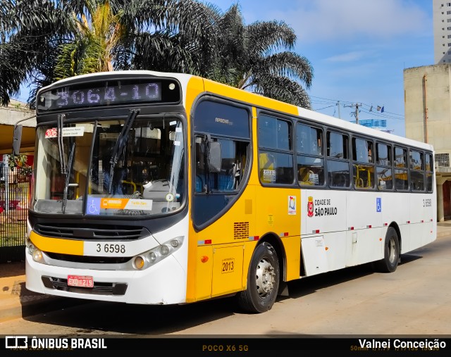 Transunião Transportes 3 6598 na cidade de São Paulo, São Paulo, Brasil, por Valnei Conceição. Número da foto: #13289908.