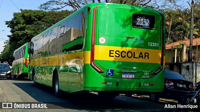 Transportes Capellini 12351 na cidade de Paulínia, São Paulo, Brasil, por Allan Henrique. Número da foto: #13287782.