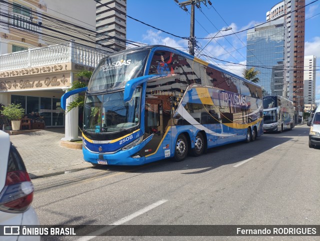 TransDias Transportes e Turismo 2508 na cidade de Fortaleza, Ceará, Brasil, por Fernando RODRIGUES. Número da foto: #13288179.