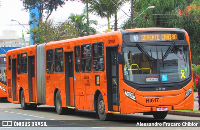 Auto Viação Redentor HI617 na cidade de Curitiba, Paraná, Brasil, por Alessandro Fracaro Chibior. Número da foto: #13288294.