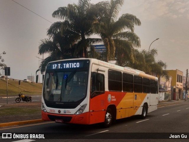 Viação Piracicabana Praia Grande 3931 na cidade de Praia Grande, São Paulo, Brasil, por Jean Gu. Número da foto: #13287943.