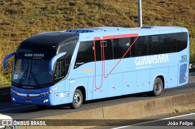 Expresso Guanabara 9523 na cidade de Canas, São Paulo, Brasil, por João Felipe. Número da foto: #13289112.