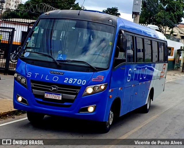 Transjuatuba > Stilo Transportes 28700 na cidade de Itaúna, Minas Gerais, Brasil, por Vicente de Paulo Alves. Número da foto: #13288097.