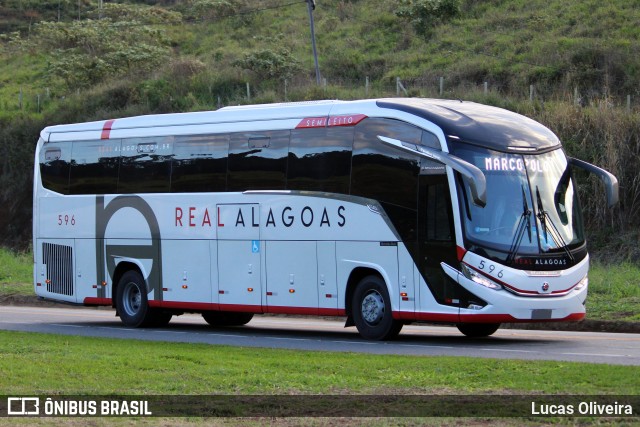 Real Alagoas de Viação 596 na cidade de Muriaé, Minas Gerais, Brasil, por Lucas Oliveira. Número da foto: #13288675.