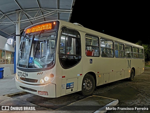Viação Graciosa 27042 na cidade de Matinhos, Paraná, Brasil, por Murilo Francisco Ferreira. Número da foto: #13289080.