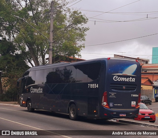 Viação Cometa 719554 na cidade de São Paulo, São Paulo, Brasil, por Andre Santos de Moraes. Número da foto: #13289552.