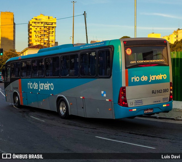 Expresso Rio de Janeiro RJ 142.080 na cidade de Niterói, Rio de Janeiro, Brasil, por Luis Davi. Número da foto: #13287966.