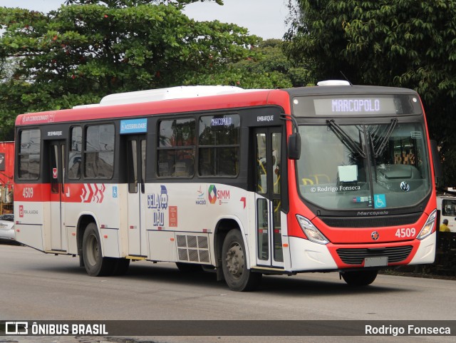 Real Alagoas de Viação 4509 na cidade de Maceió, Alagoas, Brasil, por Rodrigo Fonseca. Número da foto: #13289263.
