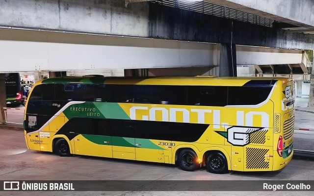 Empresa Gontijo de Transportes 23030 na cidade de Curitiba, Paraná, Brasil, por Roger Coelho. Número da foto: #13290224.