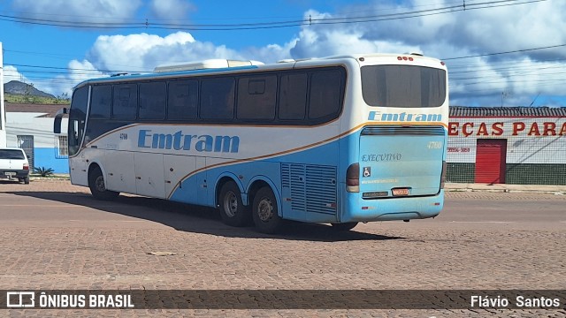 Emtram 4760 na cidade de Barra da Estiva, Bahia, Brasil, por Flávio  Santos. Número da foto: #13288178.