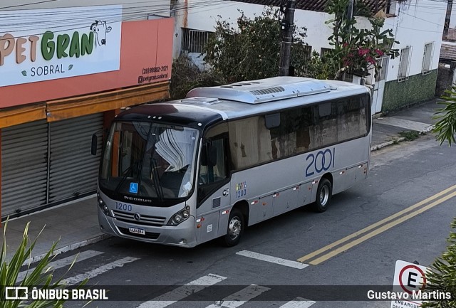 2001 Transportes e Turismo 1200 na cidade de Atilio Vivacqua, Espírito Santo, Brasil, por Gustavo Martins. Número da foto: #13288383.