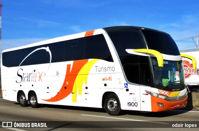 Starline Turismo 1900 na cidade de Caçapava, São Paulo, Brasil, por odair lopes. Número da foto: #13290181.