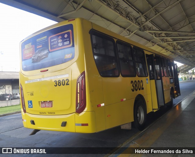 Auto Ônibus Três Irmãos 3802 na cidade de Jundiaí, São Paulo, Brasil, por Helder Fernandes da Silva. Número da foto: #13288974.