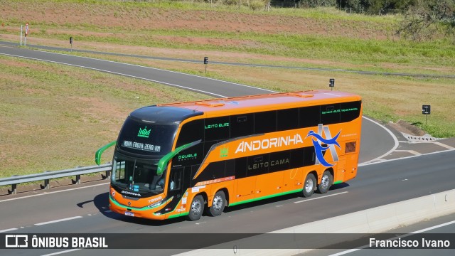 Empresa de Transportes Andorinha 7262 na cidade de Santa Cruz do Rio Pardo, São Paulo, Brasil, por Francisco Ivano. Número da foto: #13289198.