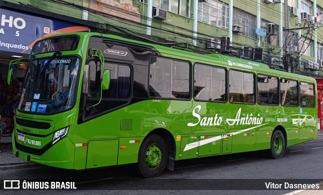 Transportes Santo Antônio RJ 161.085 na cidade de Duque de Caxias, Rio de Janeiro, Brasil, por Vitor Dasneves. Número da foto: #13288321.