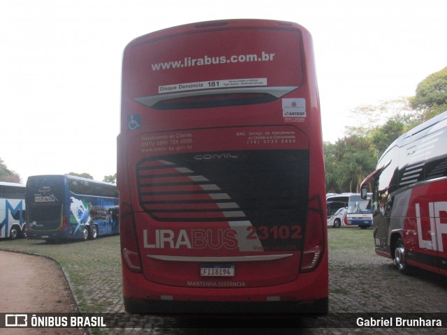 Lirabus 23102 na cidade de Campinas, São Paulo, Brasil, por Gabriel Brunhara. Número da foto: #13289074.