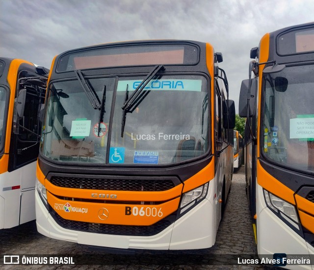 Expresso Nossa Senhora da Glória B06006 na cidade de Mesquita, Rio de Janeiro, Brasil, por Lucas Alves Ferreira. Número da foto: #13289058.