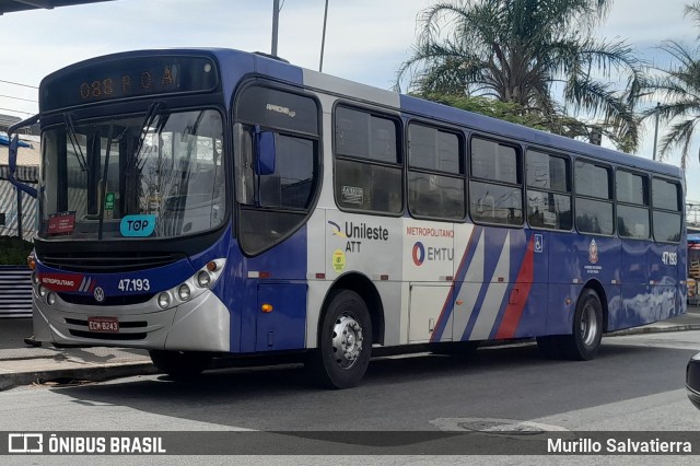 ATT - Alto Tietê Transportes 47.193 na cidade de São Paulo, São Paulo, Brasil, por Murillo Salvatierra. Número da foto: #13287924.