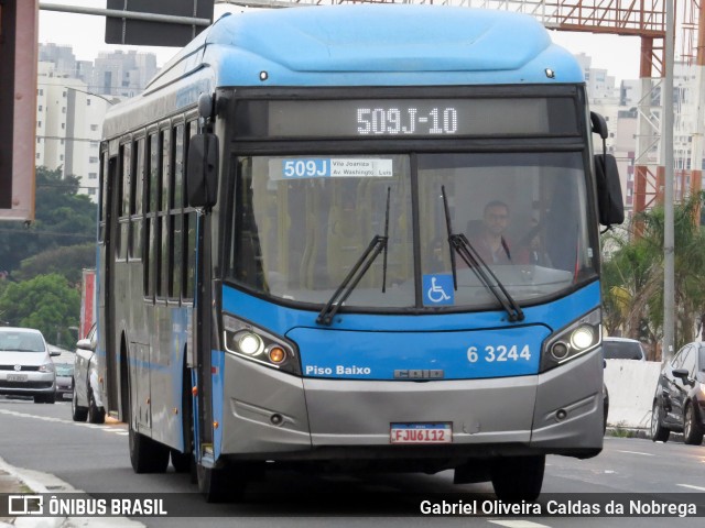 Viação Paratodos > São Jorge > Metropolitana São Paulo > Mobibrasil 6 3244 na cidade de São Paulo, São Paulo, Brasil, por Gabriel Oliveira Caldas da Nobrega. Número da foto: #13287857.