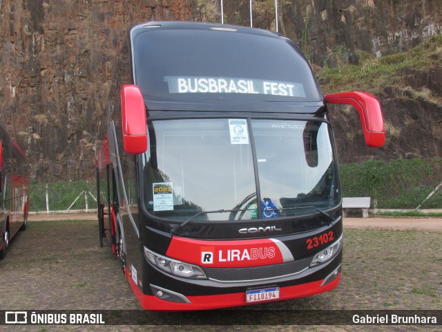 Lirabus 23102 na cidade de Campinas, São Paulo, Brasil, por Gabriel Brunhara. Número da foto: #13288916.