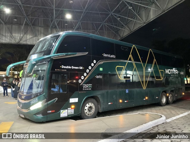 Viação Motta 24002 na cidade de Bauru, São Paulo, Brasil, por Júnior Juninho. Número da foto: #13288549.