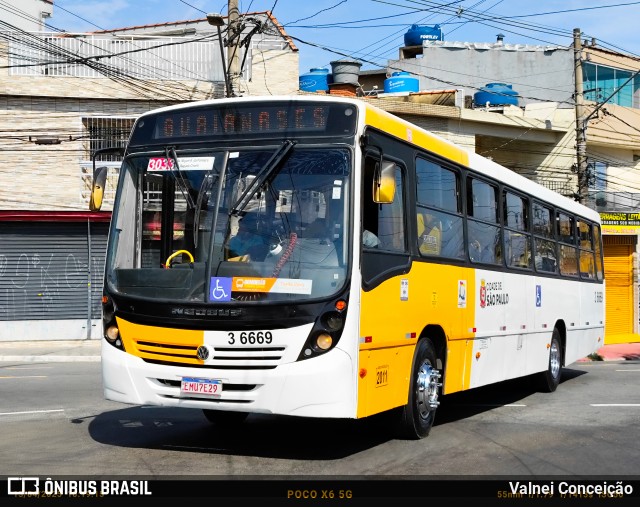 Transunião Transportes 3 6669 na cidade de São Paulo, São Paulo, Brasil, por Valnei Conceição. Número da foto: #13289931.