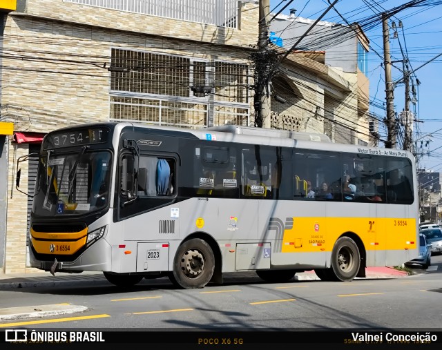 Transunião Transportes 3 6554 na cidade de São Paulo, São Paulo, Brasil, por Valnei Conceição. Número da foto: #13289918.