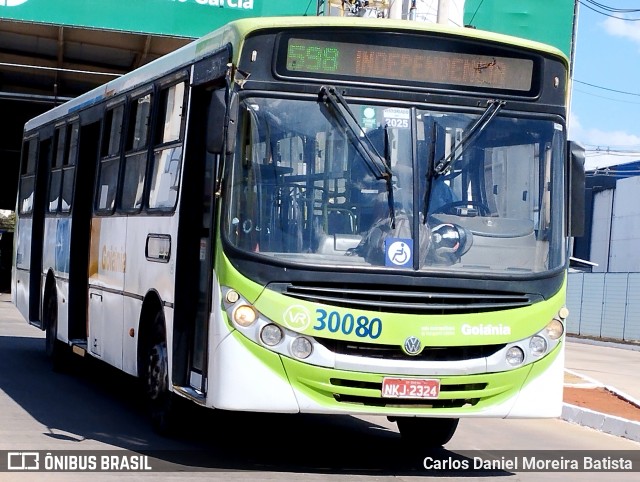 Viação Reunidas 30080 na cidade de Goiânia, Goiás, Brasil, por Carlos Daniel Moreira Batista. Número da foto: #13289370.