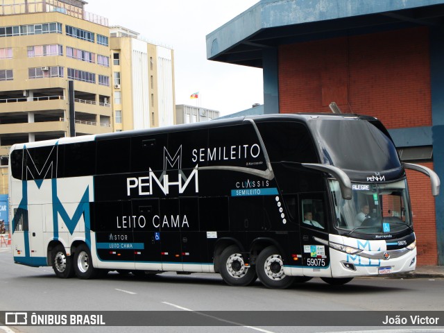 Empresa de Ônibus Nossa Senhora da Penha 59075 na cidade de Porto Alegre, Rio Grande do Sul, Brasil, por João Victor. Número da foto: #13290414.