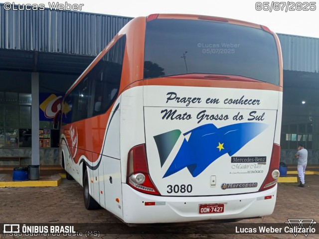 Expresso Mato Grosso 3080 na cidade de São Gabriel do Oeste, Mato Grosso do Sul, Brasil, por Lucas Weber Calizario. Número da foto: #13288244.
