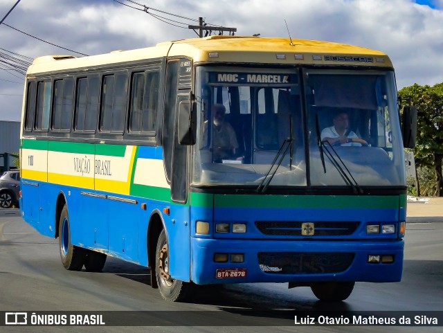 Viação Brasil 1100 na cidade de Montes Claros, Minas Gerais, Brasil, por Luiz Otavio Matheus da Silva. Número da foto: #13289498.