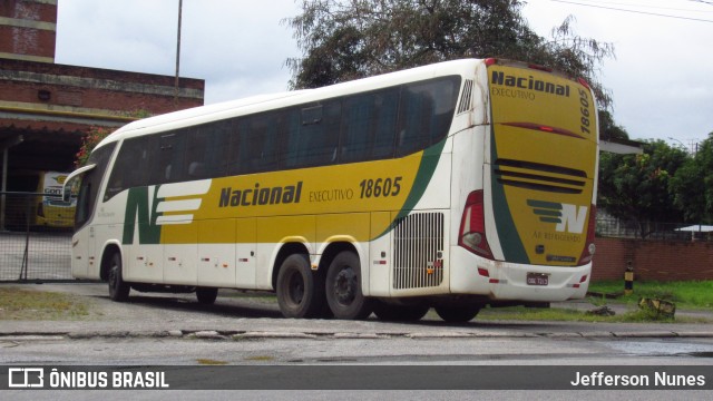 Viação Nacional 18605 na cidade de Recife, Pernambuco, Brasil, por Jefferson Nunes. Número da foto: #13290437.