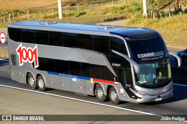 Auto Viação 1001 RJ 108.879 na cidade de Canas, São Paulo, Brasil, por João Felipe. Número da foto: #13289055.