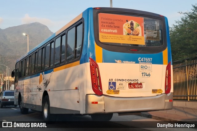 Viação Redentor C47697 na cidade de Rio de Janeiro, Rio de Janeiro, Brasil, por Danyllo Henrique. Número da foto: #13288981.