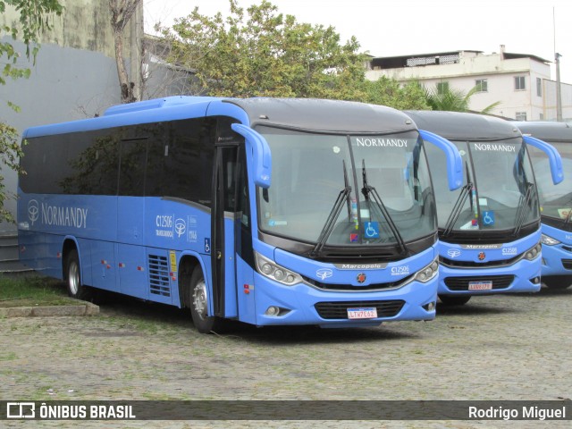 Viação Normandy do Triângulo C12506 na cidade de Rio de Janeiro, Rio de Janeiro, Brasil, por Rodrigo Miguel. Número da foto: #13290030.